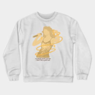 Gold rush, Taylor Inspired Evermore Crewneck Sweatshirt